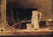 Pipe and Jug Jean Baptiste Simeon Chardin